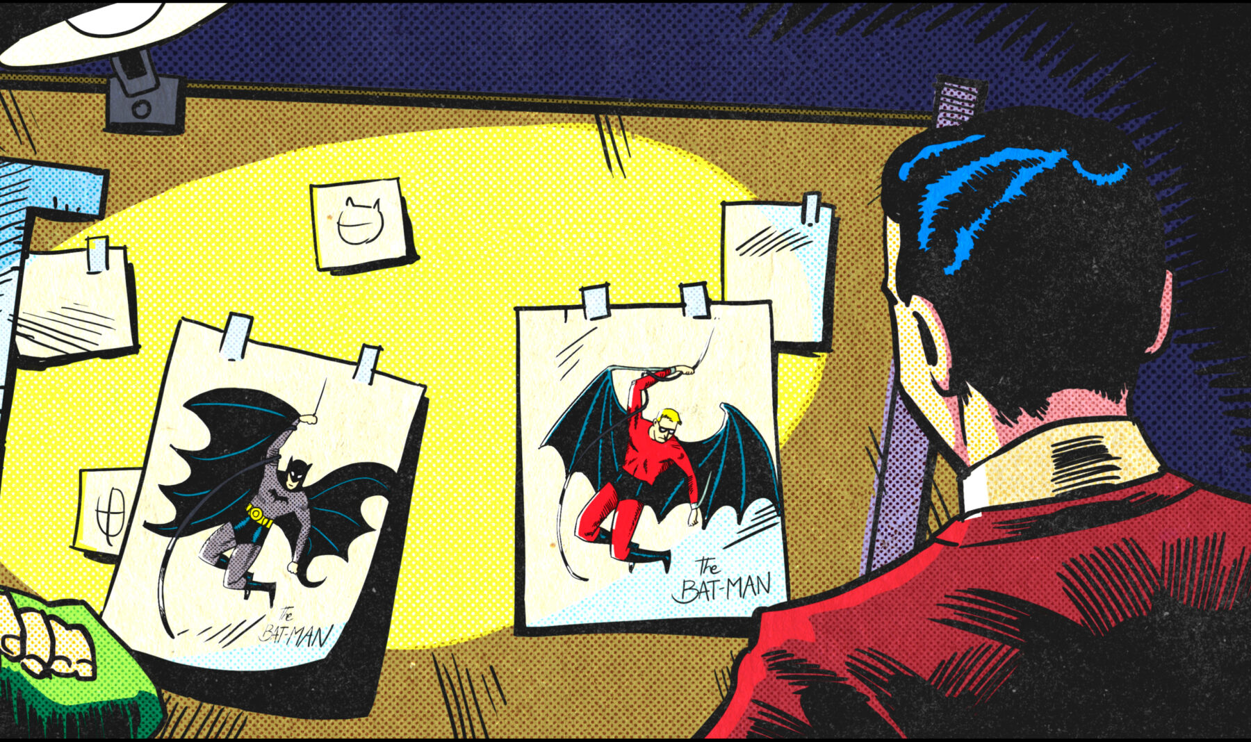 Eine Szene aus dem Film "Batman und Bill" – 2