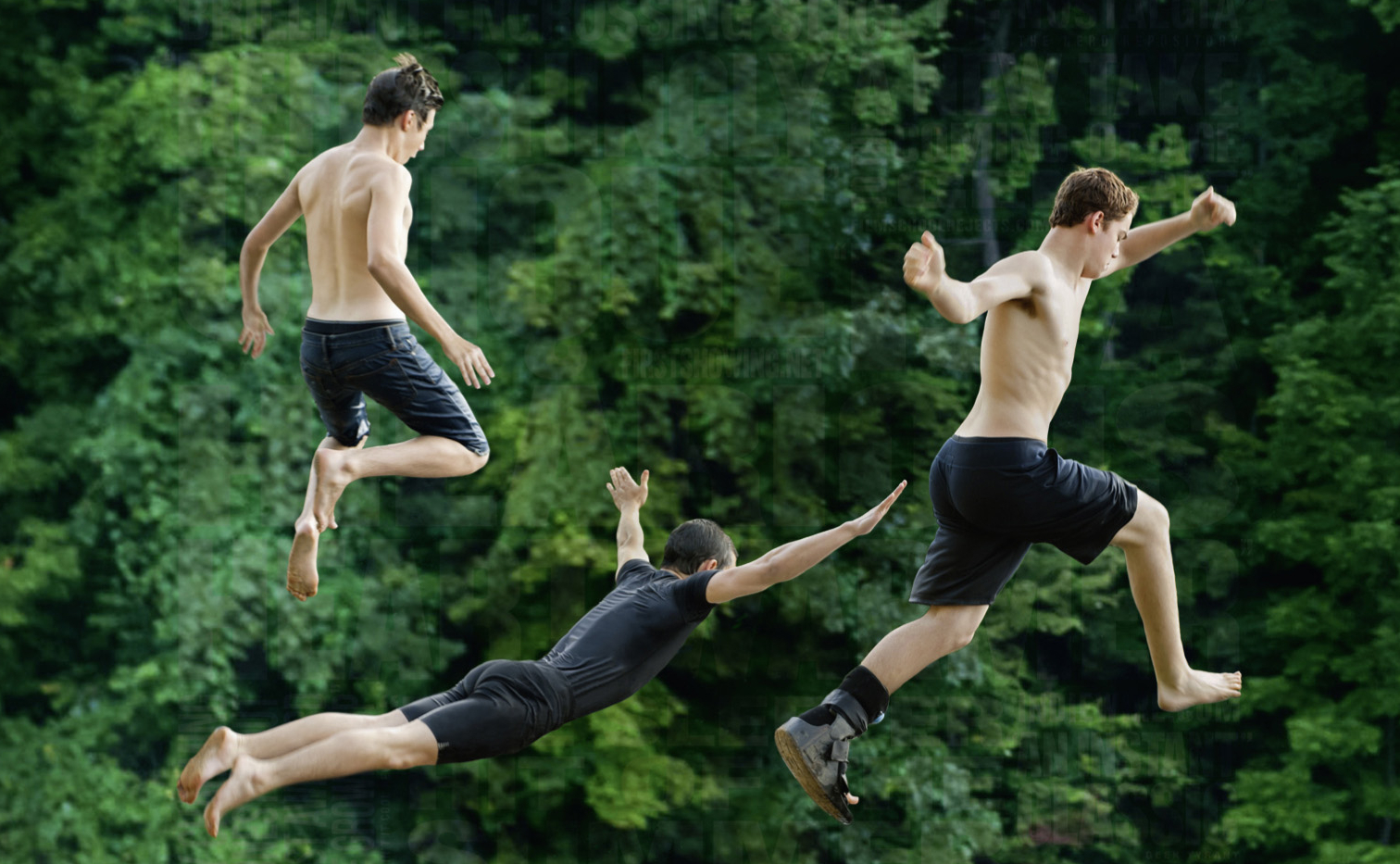Eine Szene aus dem Film "Kings of Summer" – 1