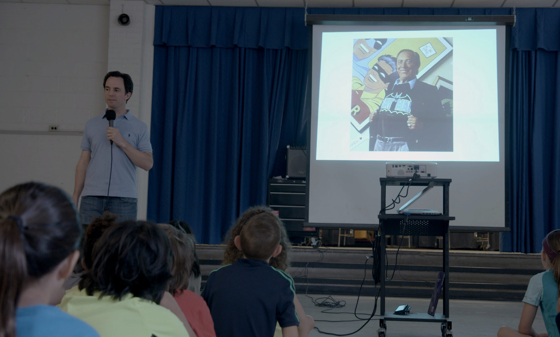 Eine Szene aus dem Film "Batman und Bill" – 4