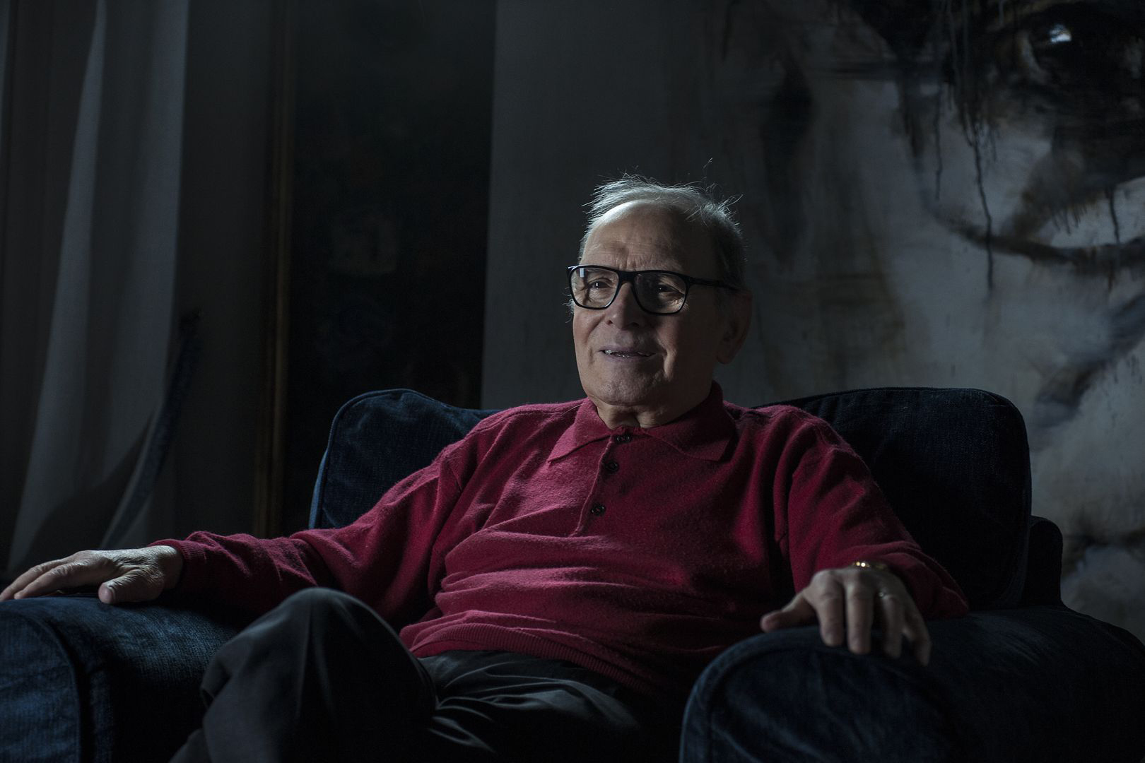 Eine Szene aus dem Film "Ennio Morricone – Der Maestro" – 1