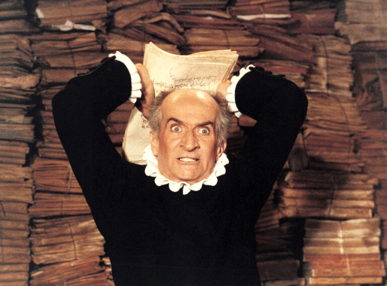 Eine Szene aus dem Film "Louis, der Geizkragen"