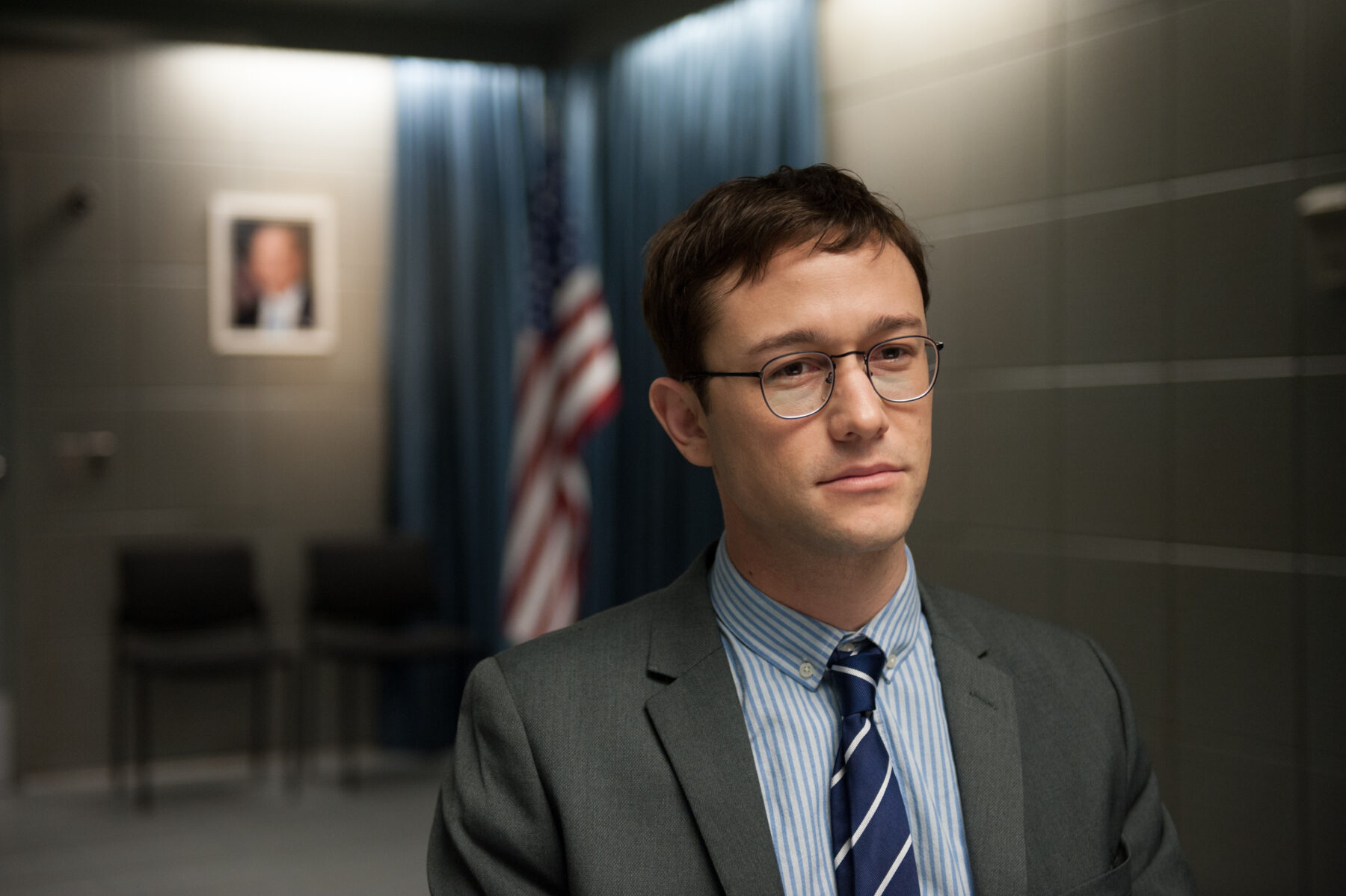 Eine Szene aus dem Film "Snowden" – 2