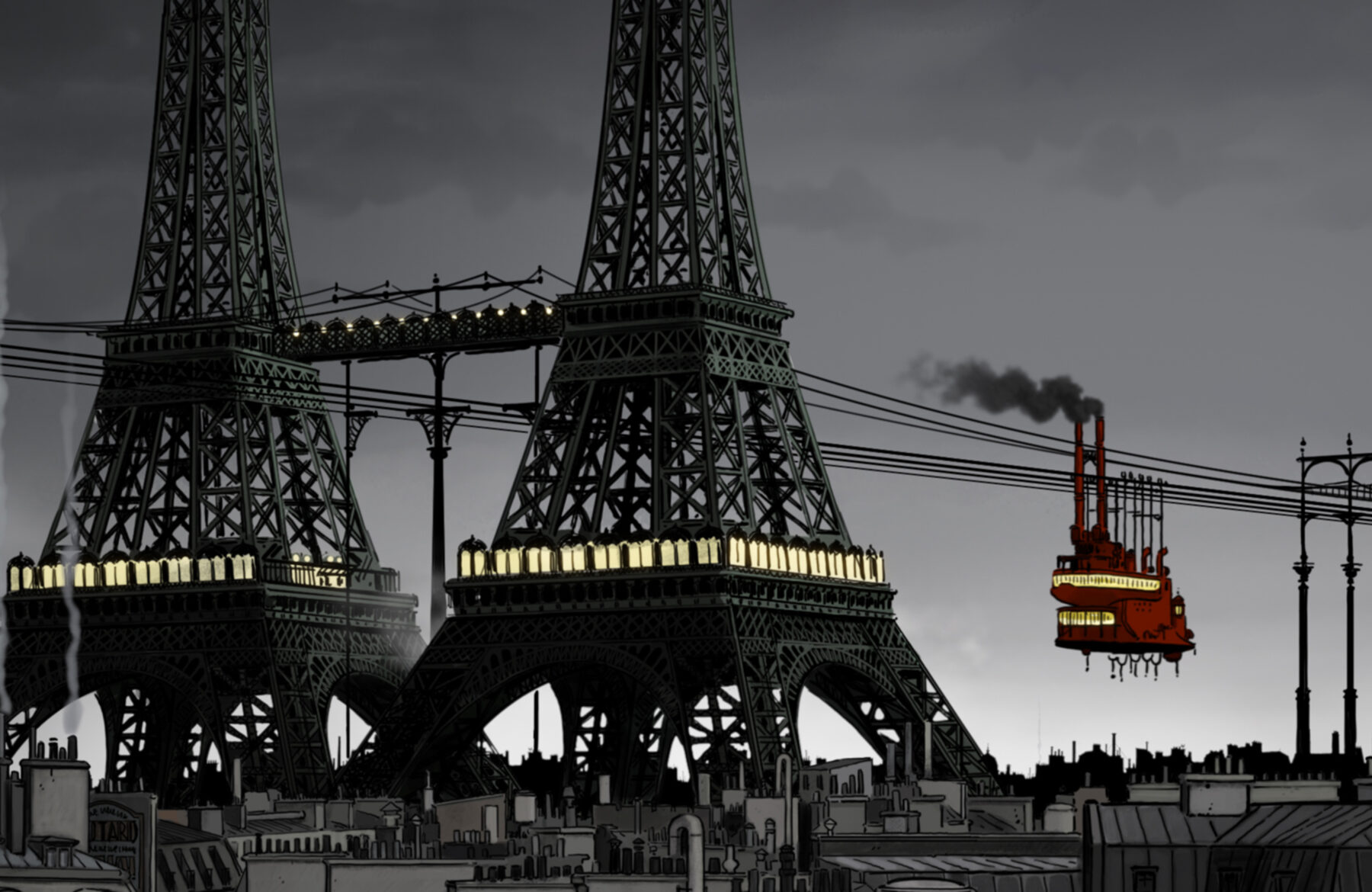 Eine Szene aus dem Film "April und die außergewöhnliche Welt" – 5