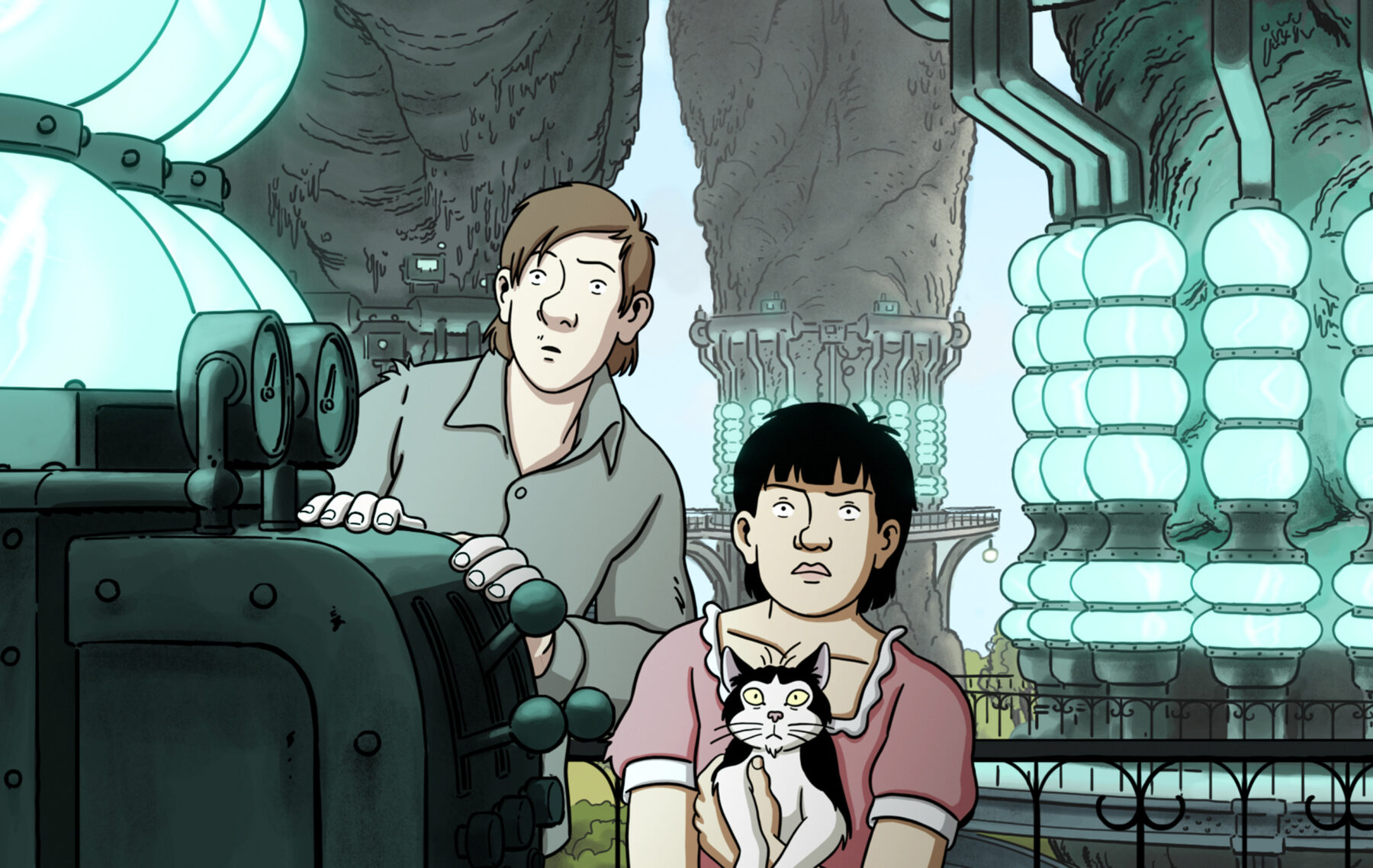 Eine Szene aus dem Film "April und die außergewöhnliche Welt" – 4