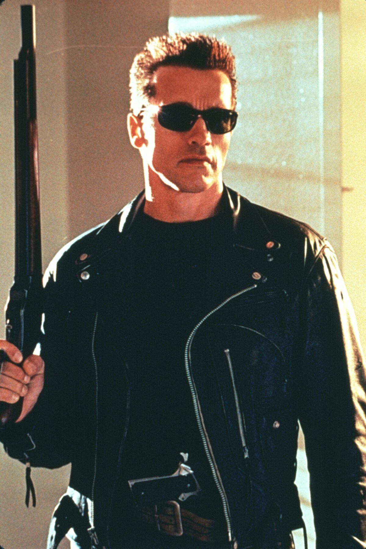 Eine Szene aus dem Film "Terminator 2 – Tag der Abrechnung" – 1